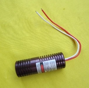 50mW-300mW 405nm 蓝紫光激光模组 3-5V (激光头) φ20*58mm